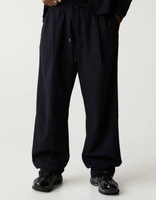 Black Label tailored pants in navy - part of a set