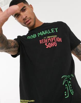 pull and bear bob marley shirt