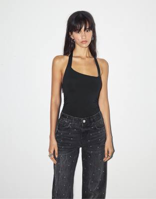 Body asymtrique en polyamide - Pull & bear - Modalova