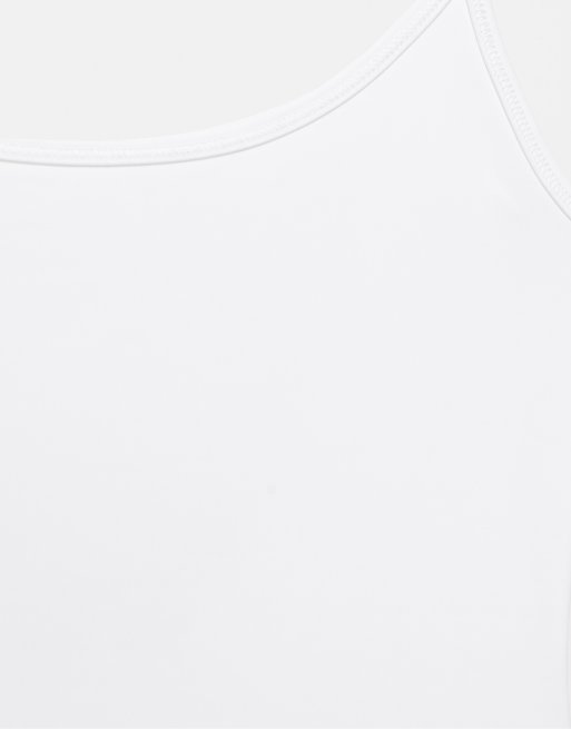 Pull&Bear - Body van polyamide met dunne bandjes in wit, 7 van 7