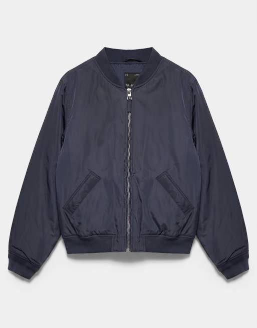 Pull&Bear bomber imbottito blu scuro, 5 di 7