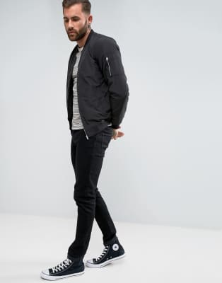 pull and bear bomber jacket mens