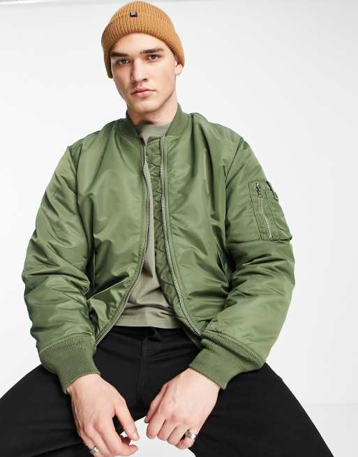 Pull and bear bomber jacket mens sale