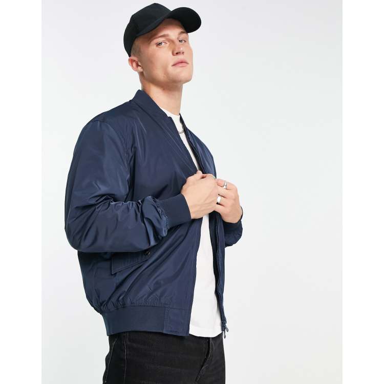 Pull and bear bomber jacket outlet mens