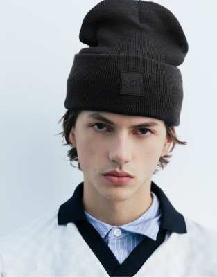 Pull & Bear - Bonnet - Gris - Pull & bear - Modalova