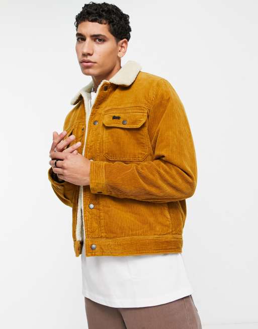 Pull and bear discount borg lined jacket