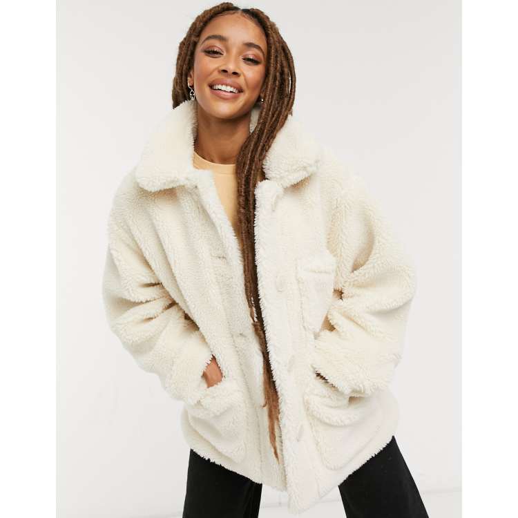 Pull and bear veste mouton new arrivals