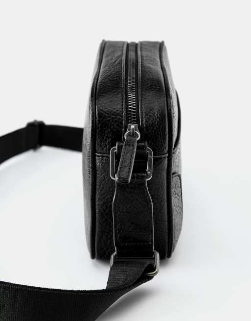 Pull&Bear borsa a tracolla casual nera, 2 di 4