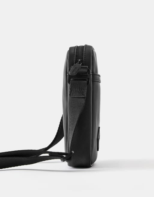 Pull&Bear - Borsa a tracolla gommata nera, 3 di 5