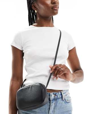 Pull&Bear - Borsa a tracolla nera