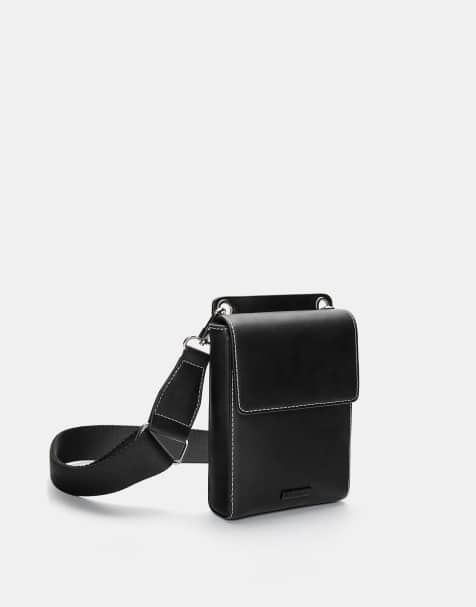 Pull&Bear - Borsa a tracolla nera - view 1