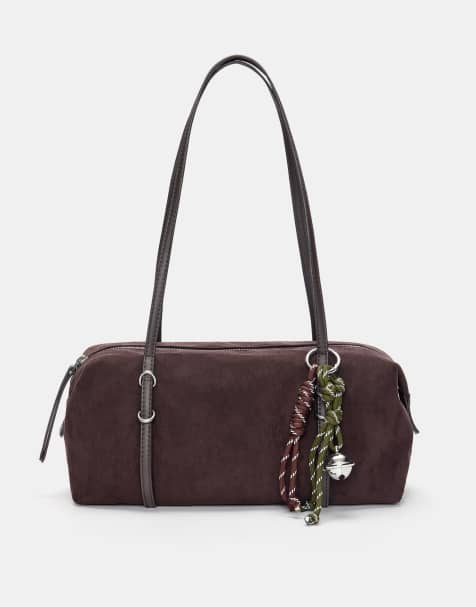 Pull&Bear - Borsa da spalla marrone - view 1