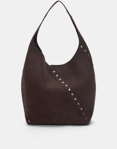 Pull&Bear - Borsa shopper marrone - view 1