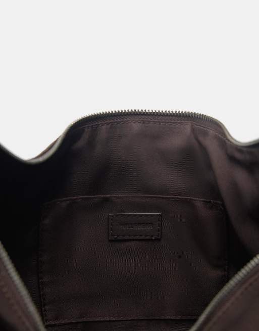 Pull&Bear - Borsa shopper marrone, 4 di 4
