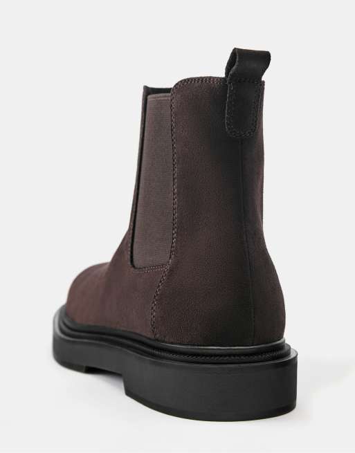 Pull&Bear bottines Chelsea marron, 3 de 5