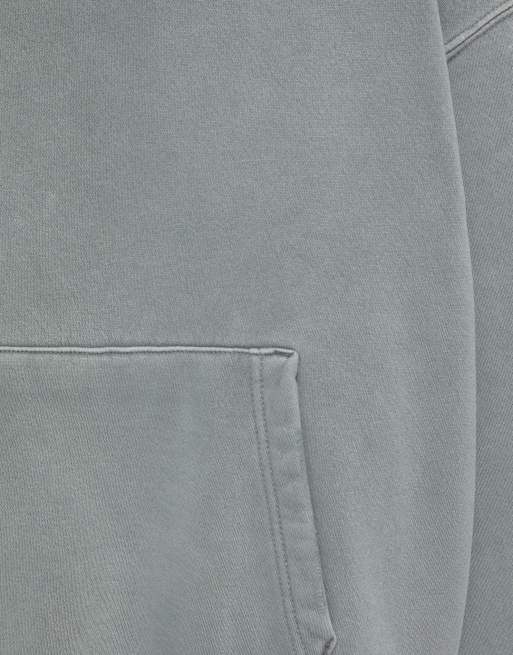 Pull&Bear Boxy Hoodie in Grau, 7 von 7