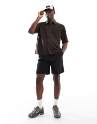 PULL & BEAR BOXY SHORT SLEEVE SHIRT