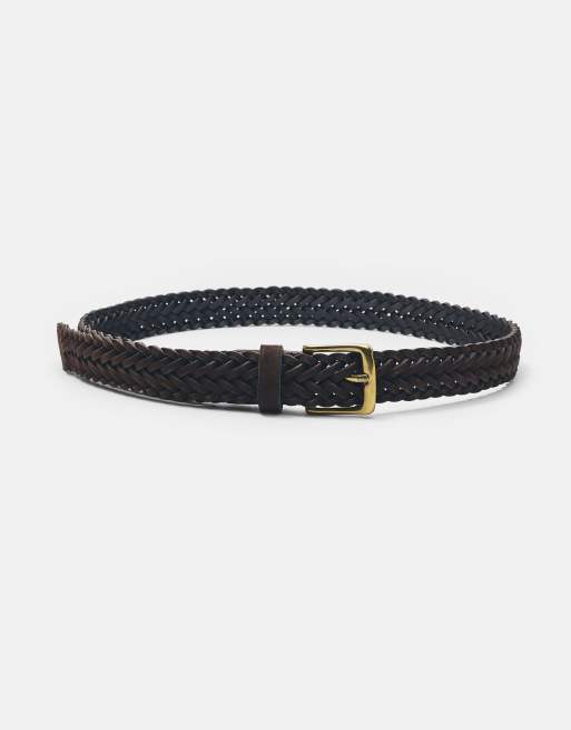Pull&Bear brauner geflochtener Gürtel, 3 von 4