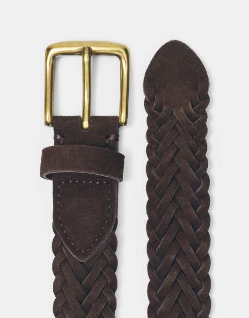 Pull&Bear brauner geflochtener Gürtel, 4 von 4