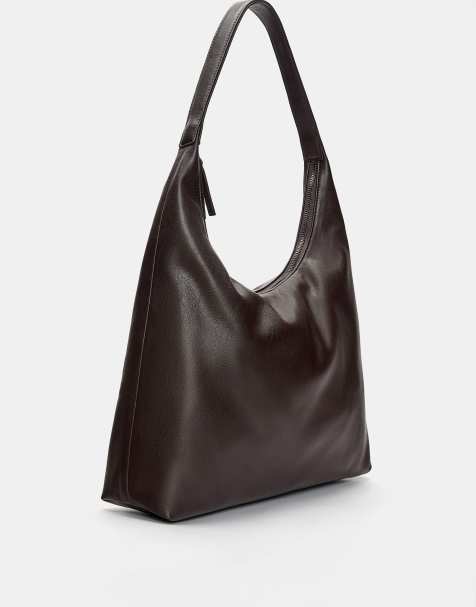 Pull&Bear – Brun shoppingväska - view 1