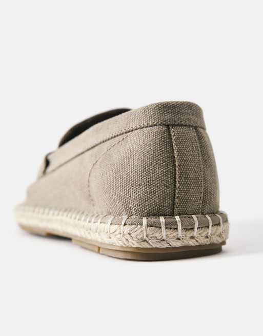 Pull&Bear – Bruna espadrillos i jute, 4 av 4