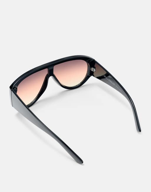 Pull&Bear - Brune aviator-solbriller, 5 af 5