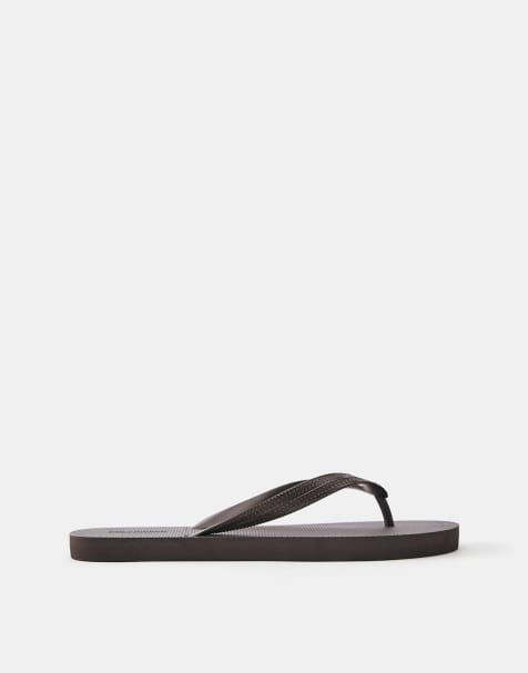Pull&Bear - Brune sandaler med stropper - view 1