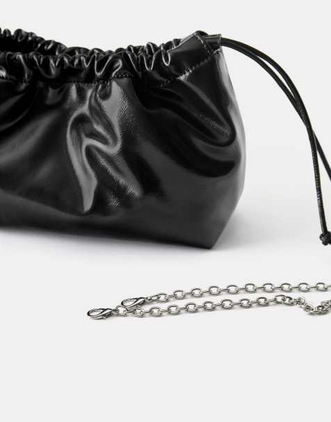 Pull&Bear Bucket bag in black - view 1