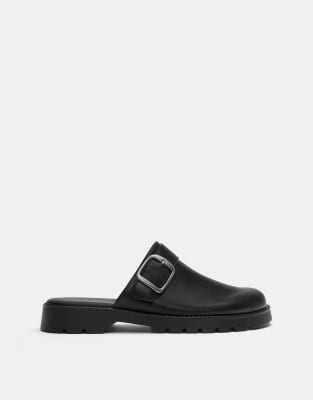 Pull&Bear Buckle clogs 