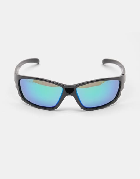 Pull&Bear – Bunt schillernde Sonnenbrille - view 1