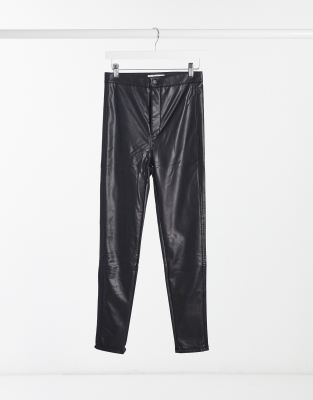 pull and bear leather pants