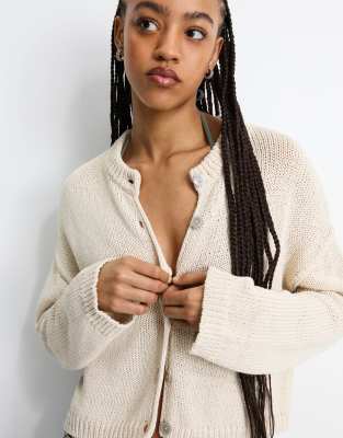 PULL & BEAR KNIT CARDIGAN 