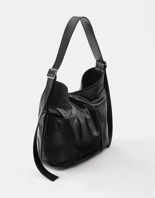 Pull&Bear cabas à bretelles noir, 2 de 4