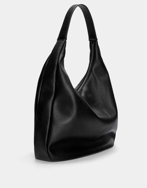 Pull&Bear - Cabas en similicuir - Noir, 2 de 3
