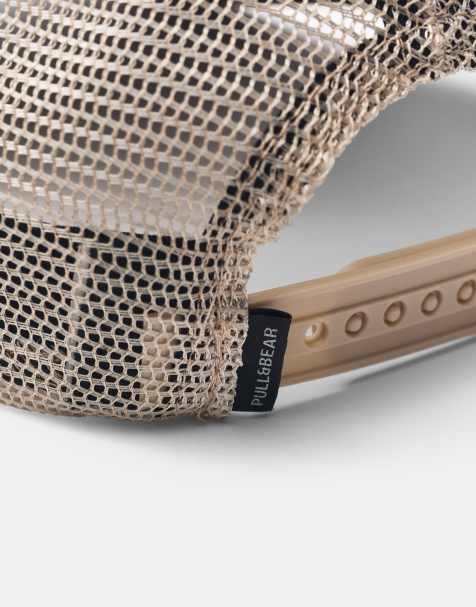 Pull&Bear Café de origen trucker-kasket i sand - view 1
