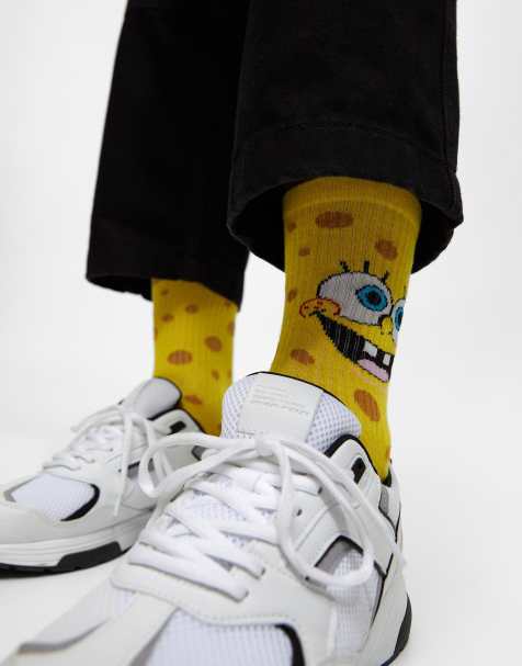 Pull&Bear - Calzini gialli a tema SpongeBob - view 1