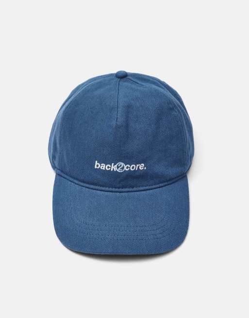 Pull&Bear - Cappellino blu con ricamo STWD, 3 di 5