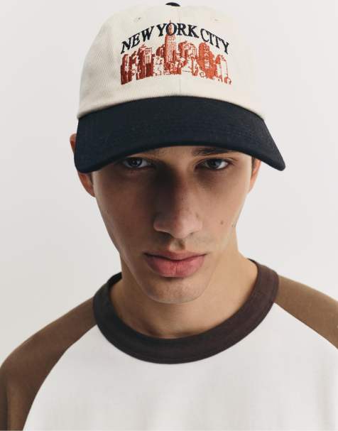 Pull&Bear - Cappellino multicolore con skyline - view 1