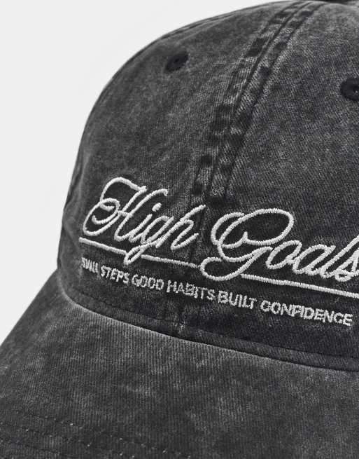 Pull&Bear cappellino ricamato nero, 4 di 5