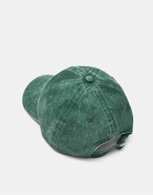 Pull&Bear cappellino ricamato Venice Beach verde, 2 di 5