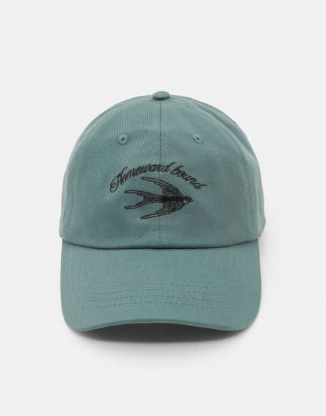 Pull&Bear - Cappellino verde con uccello - view 1
