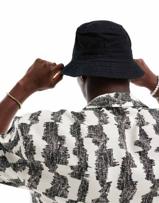 Pull&Bear - Cappello da pescatore grigio stile festival, 4 di 4