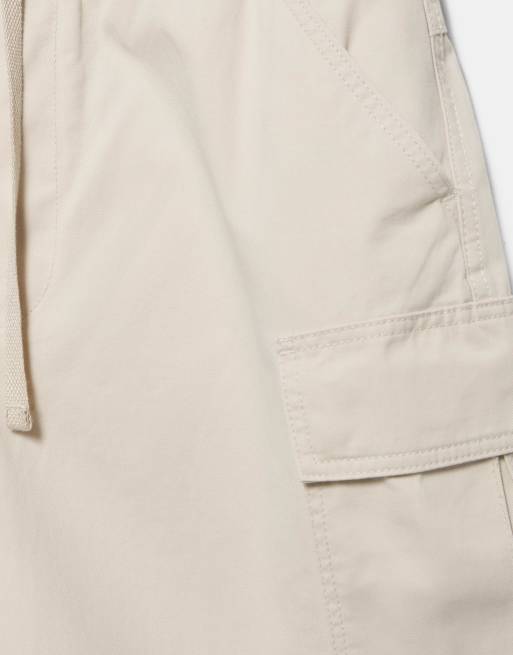Pull&Bear Cargo bermuda shorts in beige, 7 of 7