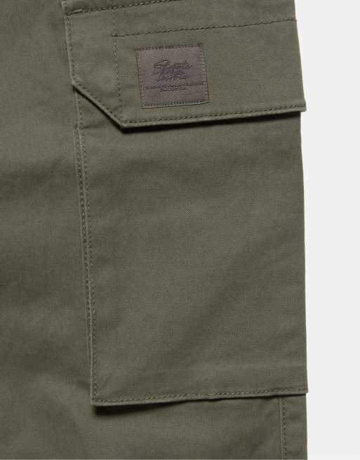 Pull&Bear Cargo-Jogger in hellem Khaki, 6 von 7