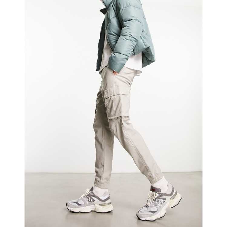 Stone cargo joggers new arrivals