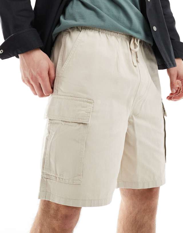 Pull&Bear - cargo short in beige