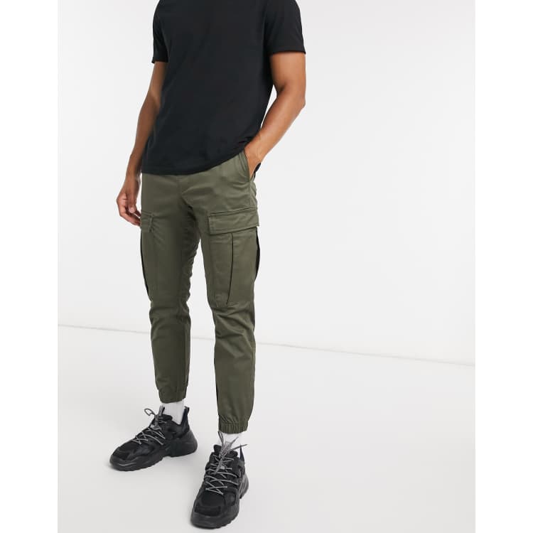 Pantalon cargo homme pull best sale and bear