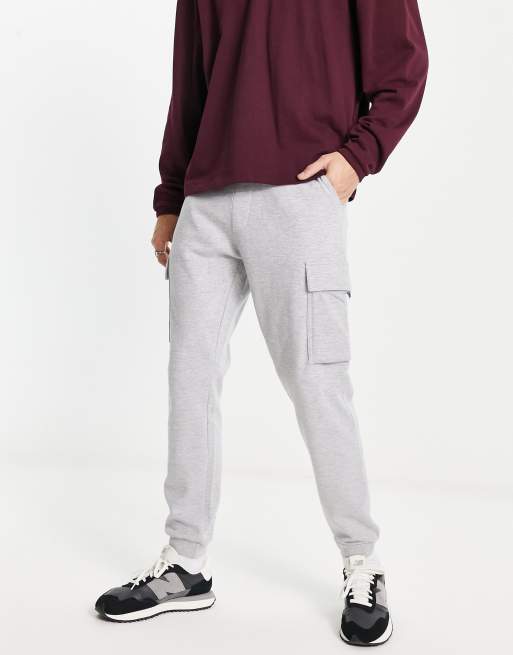 Pull&Bear - Cargobroek in grijs