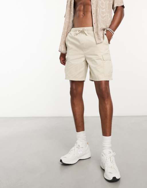 Pull&Bear - Cargoshort in beige