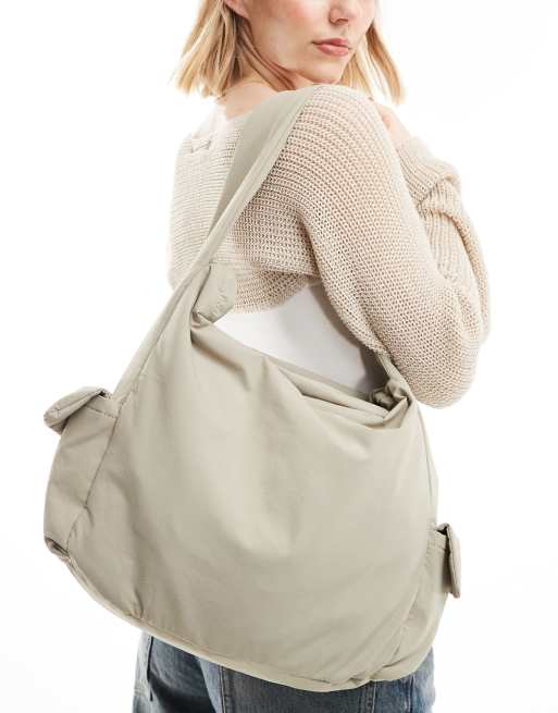 Pull&Bear - Caro schoudertas in stone